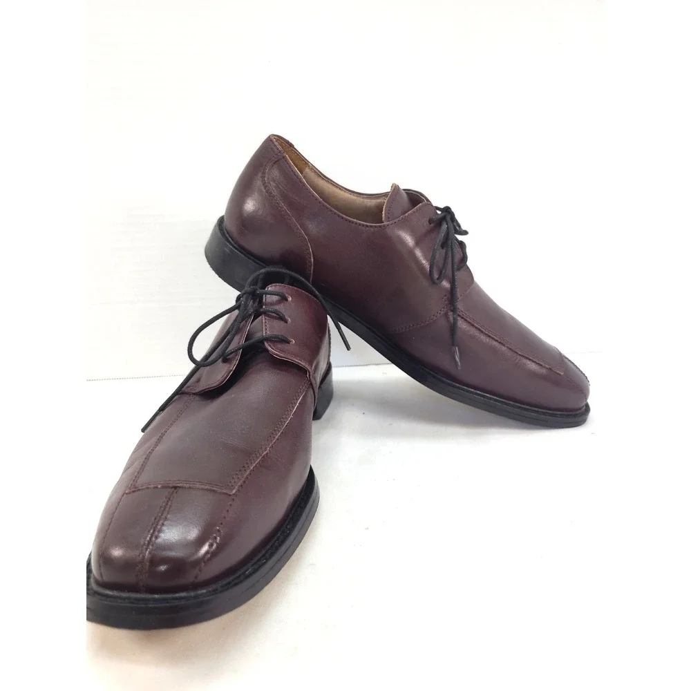Florsheim 11175-601 6 Eye Brown Lace Up Oxfords Dress Shoes Mens Size 8.5 D